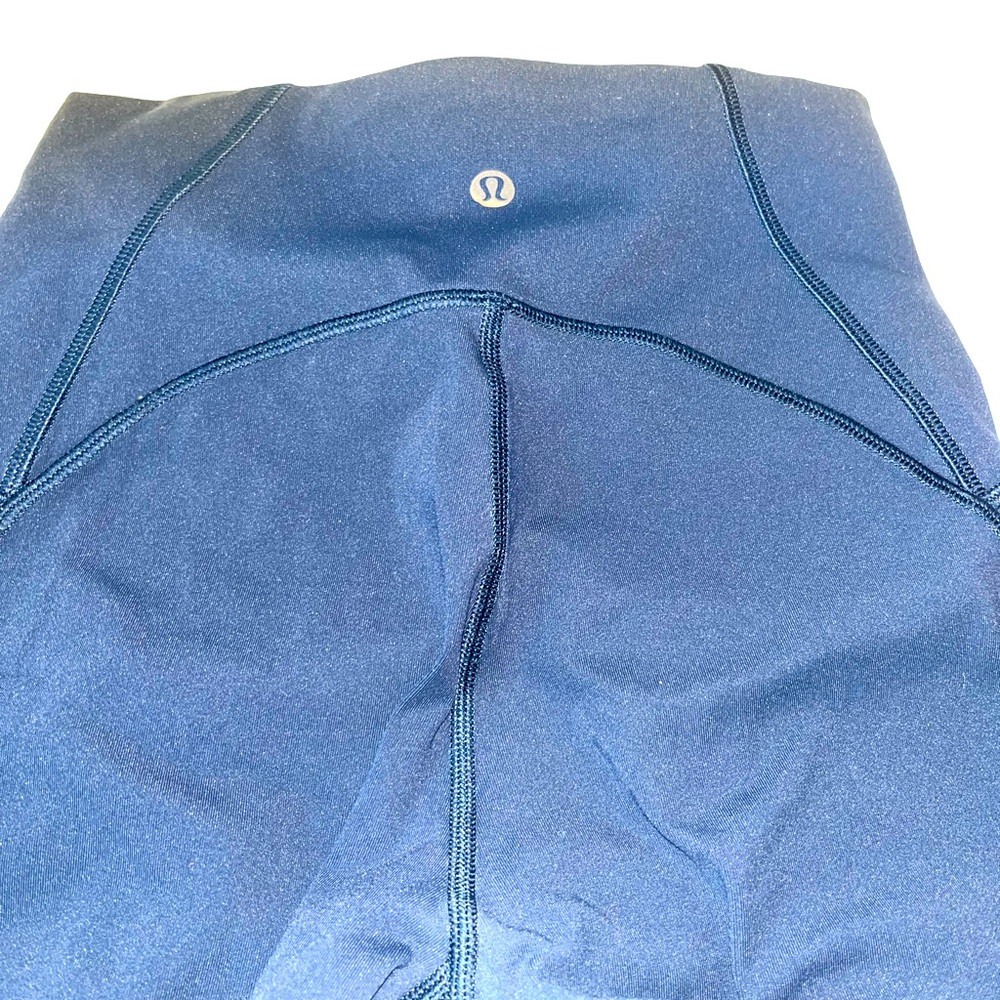 Navy Blue Lululemon leggings 4